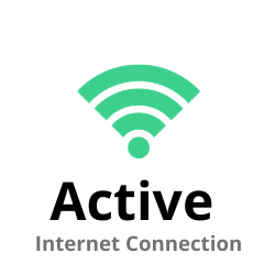 Active Internet Connection
